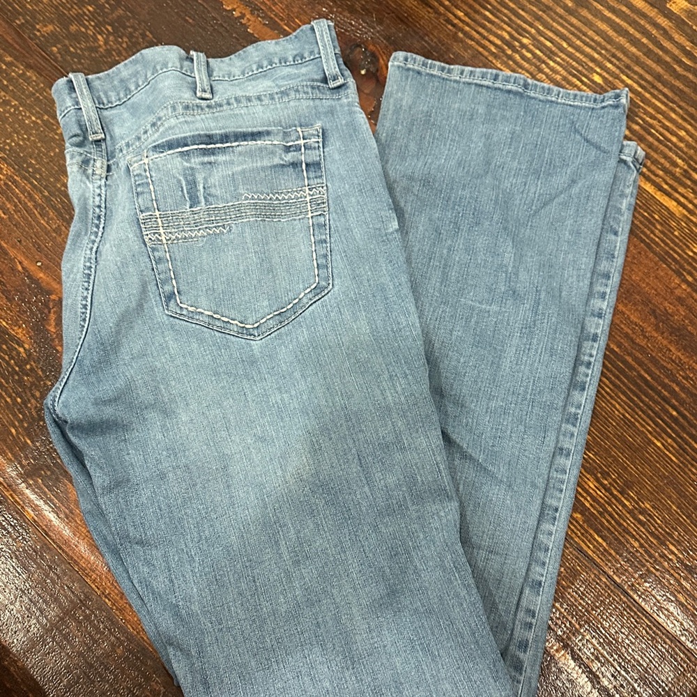 Cinch Light Blue Straight Men's Jeans